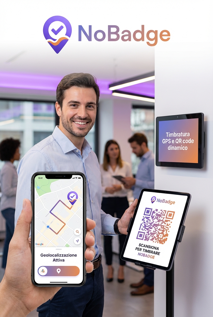 Timbratura smartphone NoBadge